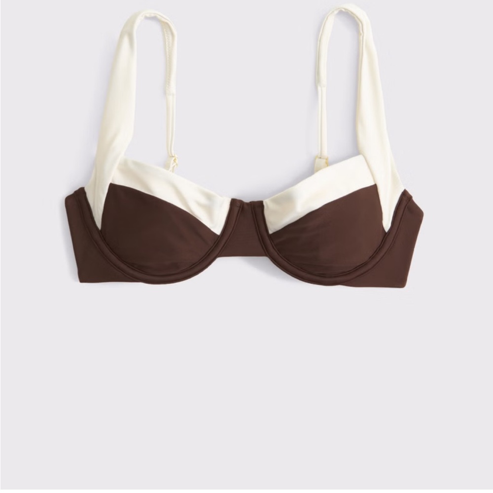 Wide Strap Underwire Bikini Top